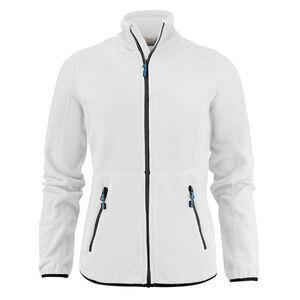 Printer Womens/Ladies Speedway Fleece Jacket / White